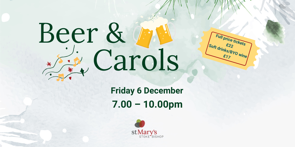 Beer and Carols (1000 x 500 px